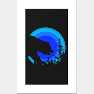 Wild Bear Shadow Posters and Art